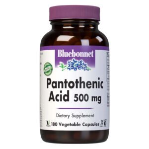 Bluebonnet - Pantothenic Acid 500mg 180 caps