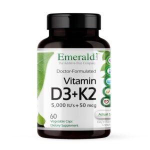 Emerald Labs - Vitamin D3+K2 60 caps