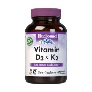 Bluebonnet - Vitamin  D3 & K2 60 Caps