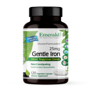 Emerald Labs - Gentle Iron 25mg 120 caps