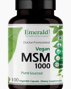 Emerald Labs - MSM 1000 Vegan 100 caps
